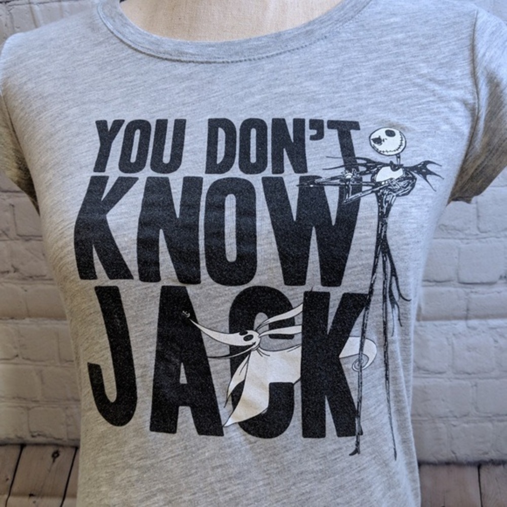 grey the nightmare before Christmas shirt.